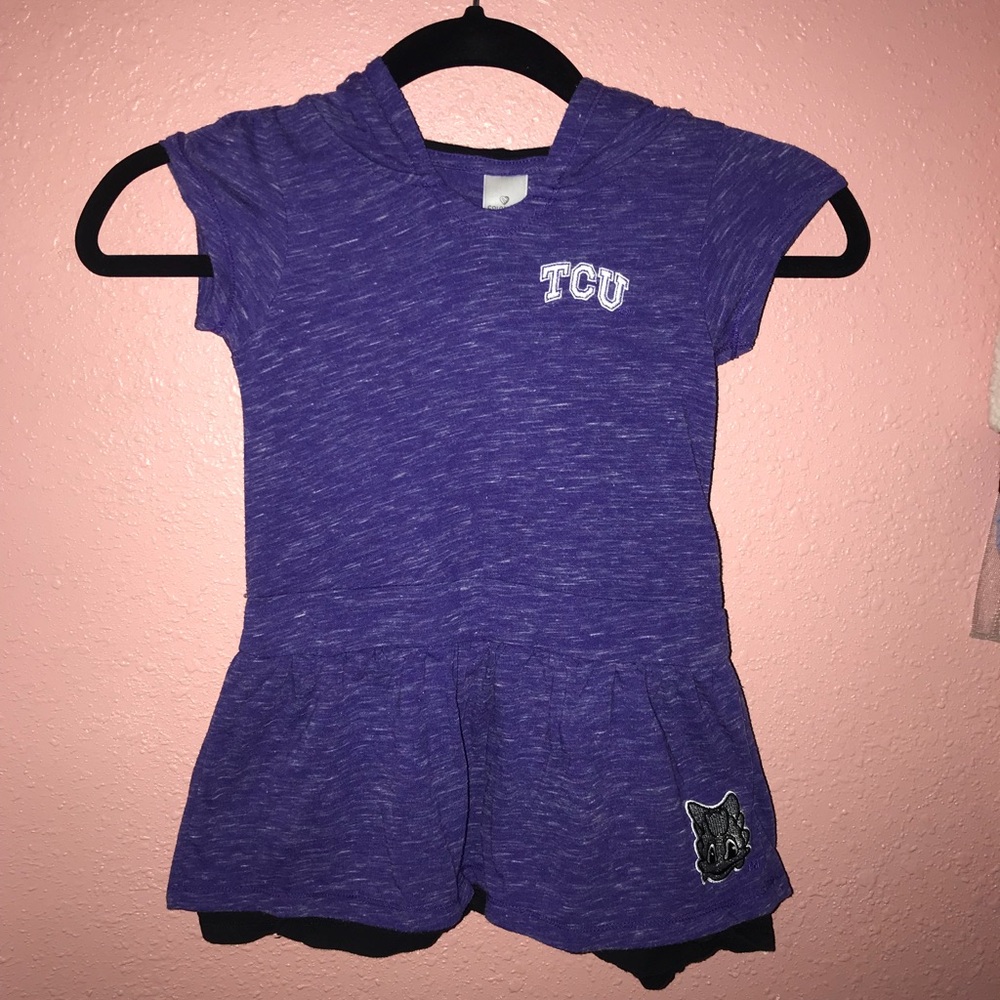 TCU Dress with Hood